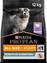 Pro Plan Graanvrij All Sizes Puppy Sensitive Digestion – Hondenvoer Droogvoer – Kalkoen - 12 kg