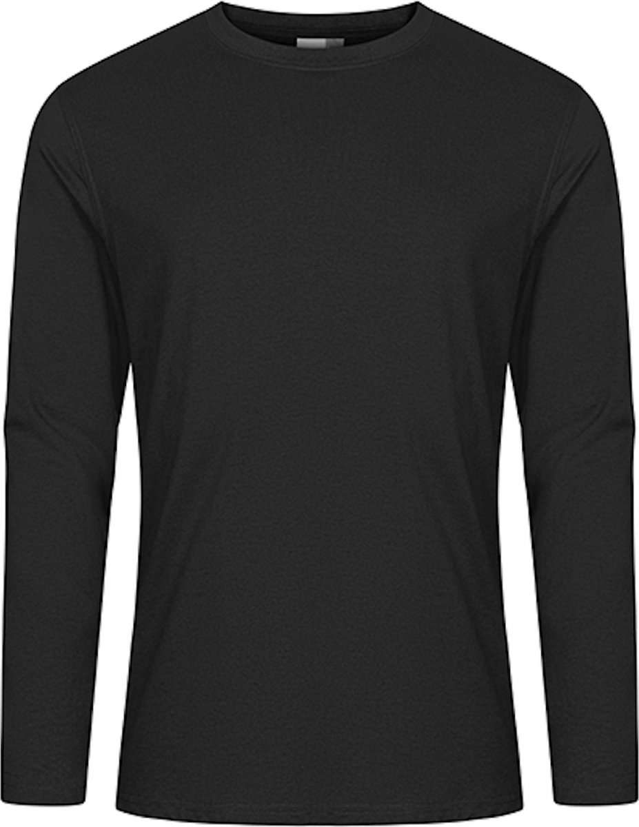EXCD Men´s T-Shirt Long Sleeve CD4097 - Charcoal (Solid) - L