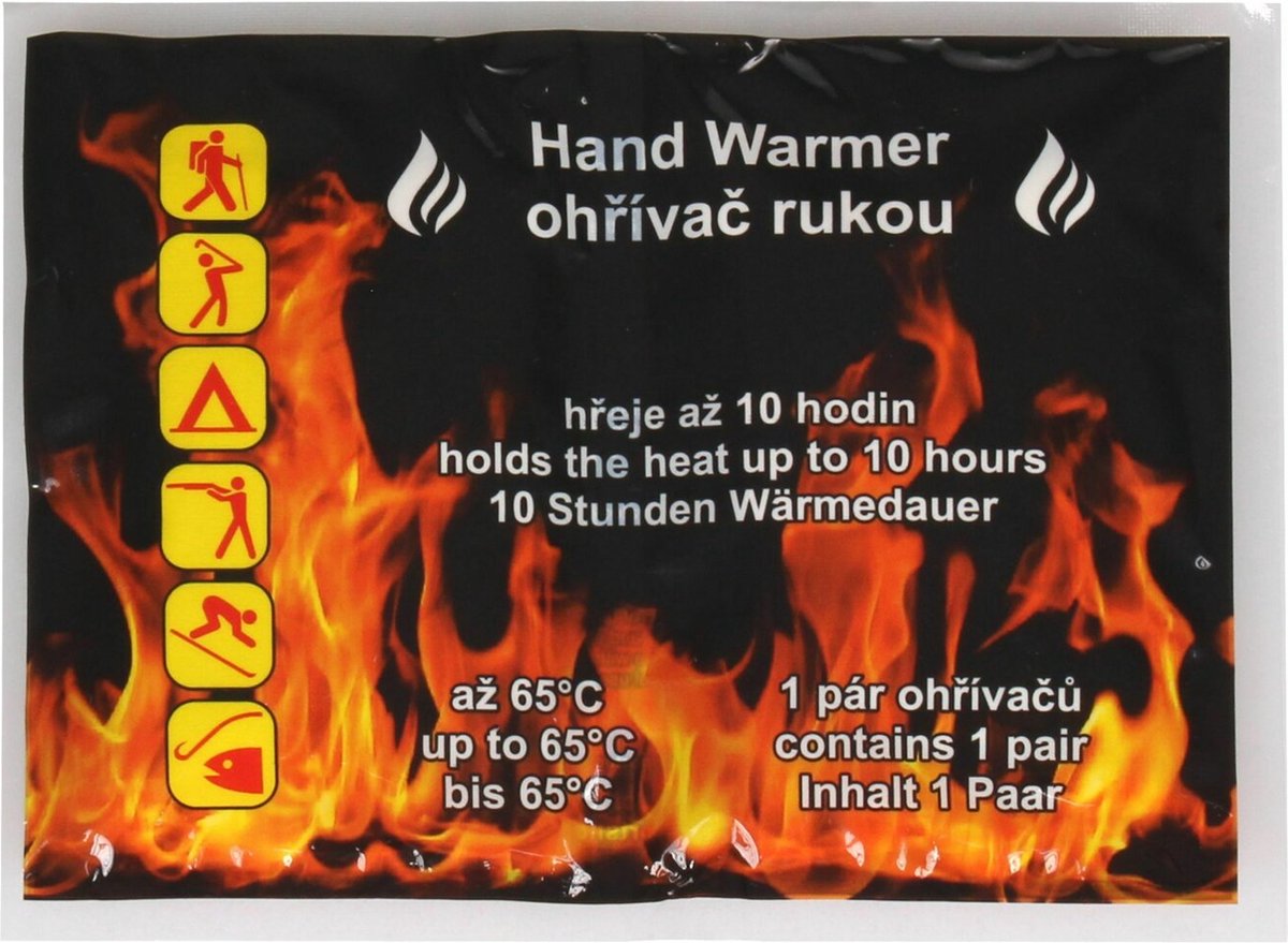 Goedkoopste Merco - Handwarmers Pads - 8 uur lang warm 55 Graden - 5 paar