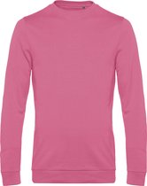 Sweater 'French Terry' B&C Collectie maat XS Pink Fizz/Roze