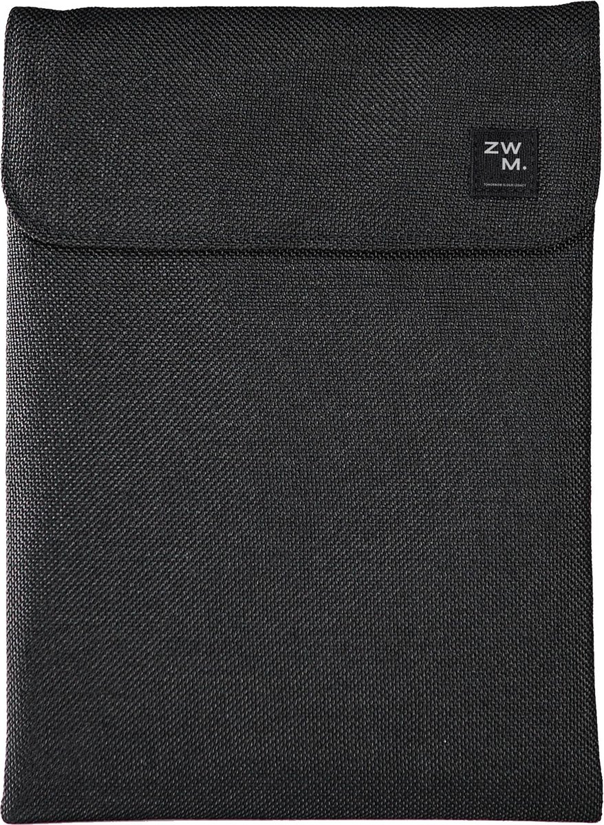 Wilma Jute Laptop Sleeve 13-14'' Katoen Sleeve - Laptop 13-14 inch A1278 - Zwart