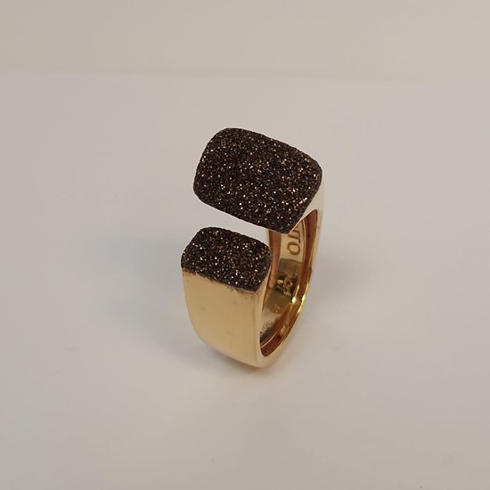 Dames ring - Pesavento - WPLVA1677/M - zilver - 18 krt rosé verguld - uitverkoop Juwelier Verlinden St. Hubert - van €329,= voor €269,=