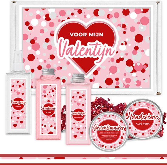 Brievenbus cadeau "Valentijn" - 5 producten - 600 gram - vrouw meisje -  Valentijnsdag... | bol