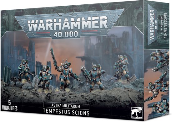 Afbeelding van het spel Warhammer 40.000 Astra Militarum Tempestus Scions