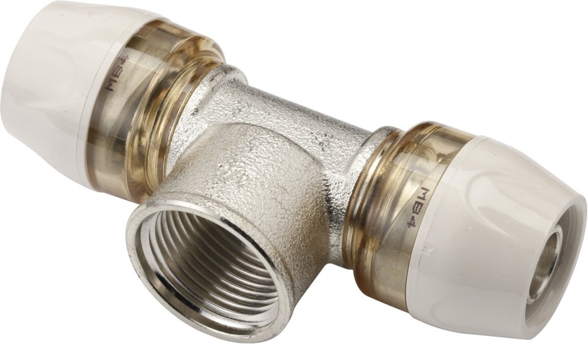 Uponor RTM T-stuk 20x3/4'' binnendraad x 20 mm