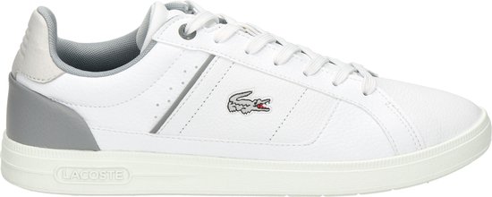 Lacoste Europa Pro Heren Sneakers - Wit/Grijs - Maat 46