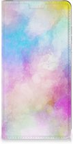 Bookcase Personaliseren Geschikt voor Samsung Galaxy S23 Plus Telefoonhoesje Watercolor Light