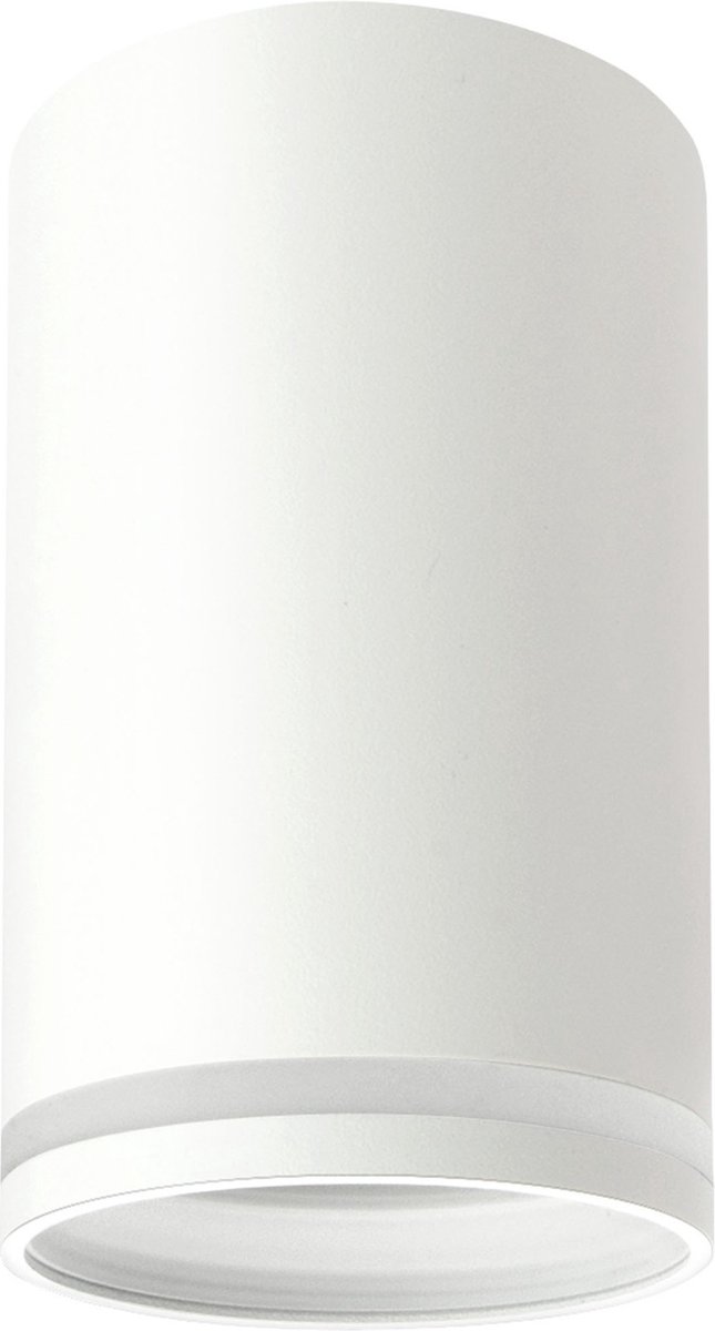 Spectrum - LED plafondspot CHLOE RING - 1x GU10 aansluiting - Mat wit