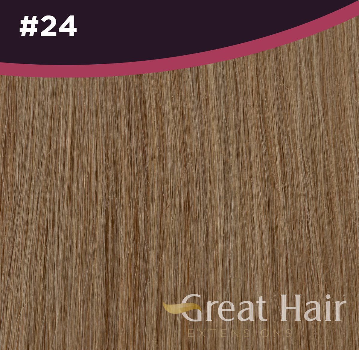 Great Hair Extensions Tape Extensions #24 50cm