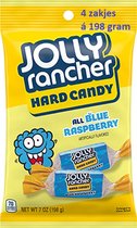 Jolly Rancher Blue Raspberry 4 zakjes - Amerikaans snoep - American Candy