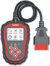 IGOODS OBD2 Scanner - OBD2 Scanner voor Auto - Storing Zoeken  - Diagnosecomputer - Uitleesapparatuur  -  Plug & Play - Zwart