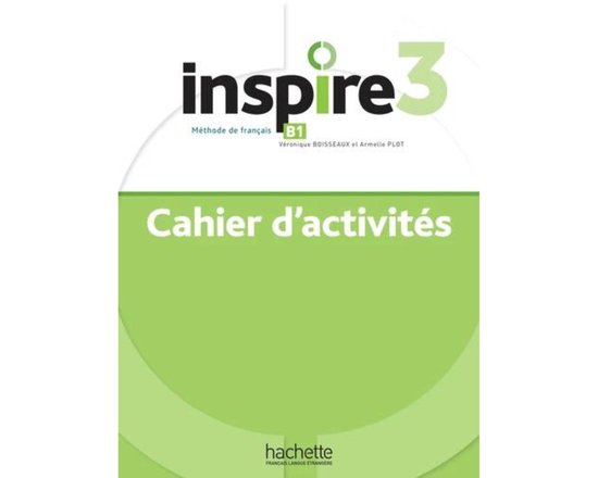 Inspire Niveau 3 Cahier d'activités + audio MP3 - cover
