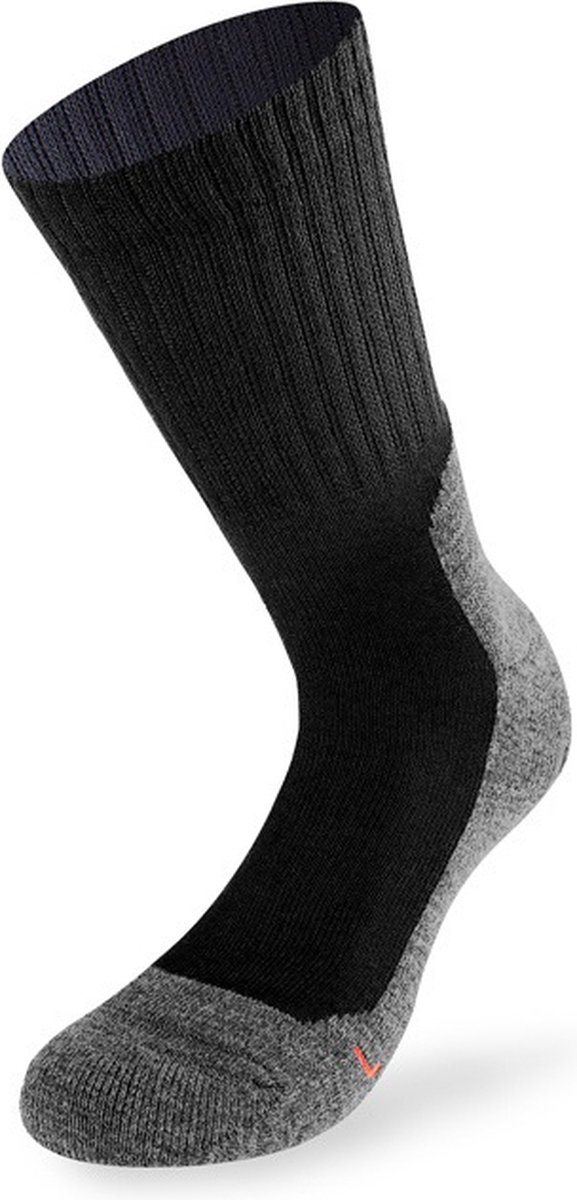 Lenz Wandelsokken Trekking 5.0 Polyester 2 Paar Zwart