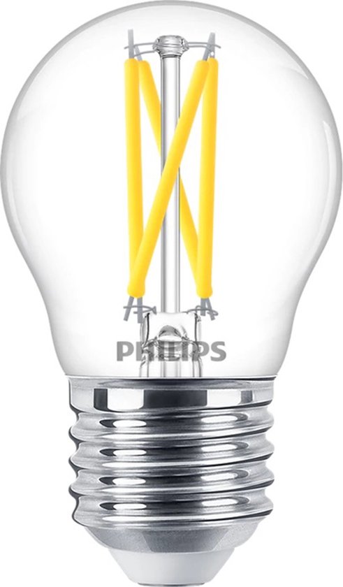 Philips - LED lamp - E27 fitting - MASTER LEDLuster -DT2.5-25W - 927 - 2700K extra warm wit - P45CL - G