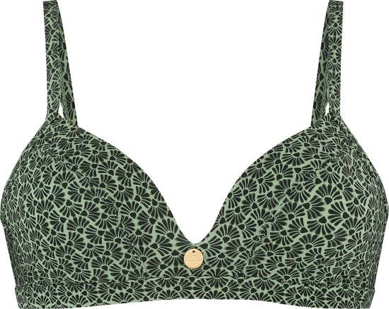ten Cate Beach triangle bikinitop green sunrise voor Dames | Maat 36xD