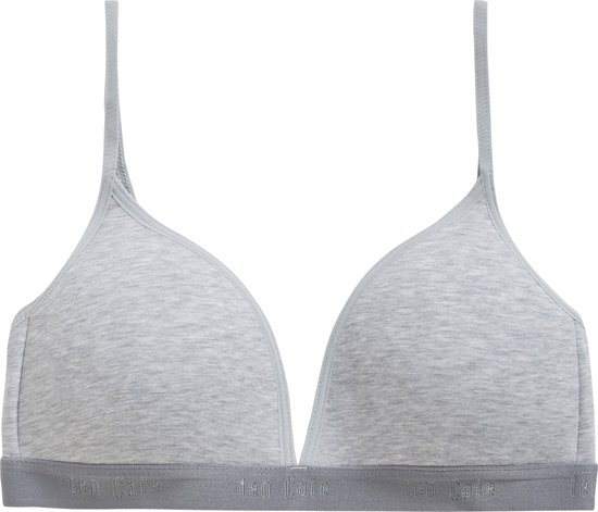 Ten Cate Basics organic cotton stretch voorgevormde bh grey