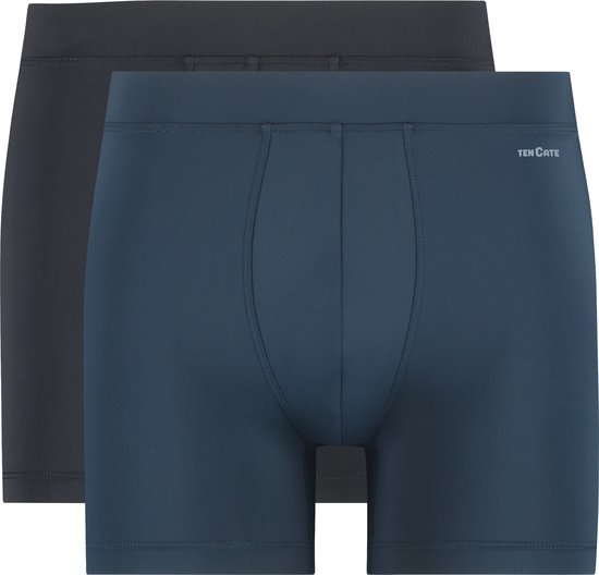 ten Cate Basics shorts black and navy 2 pack voor Heren | Maat XXL