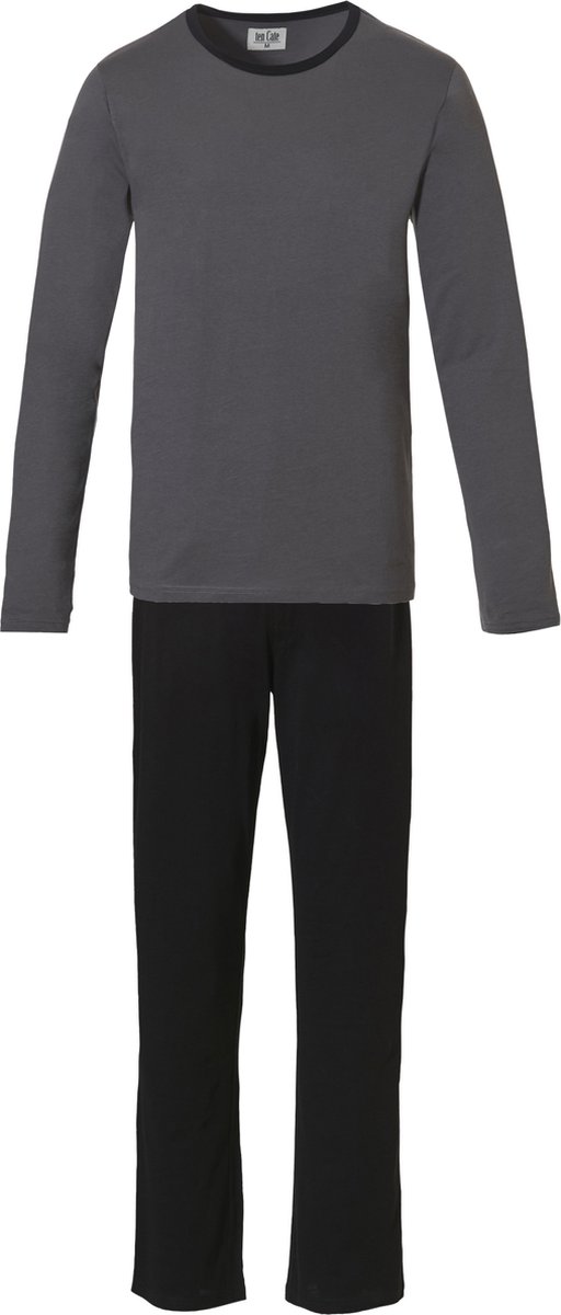 Ten Cate heren pyjama - O-hals - blauw met grijs - Maat: XXL | bol.com