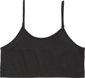 Ten Cate Basics bh top zwart voor Meisjes | Maat 146/152