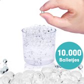 Waterparels Transparant - Gelballetjes - Waterballetjes - Waterkralen - 10.000 stuks - 7-8mm