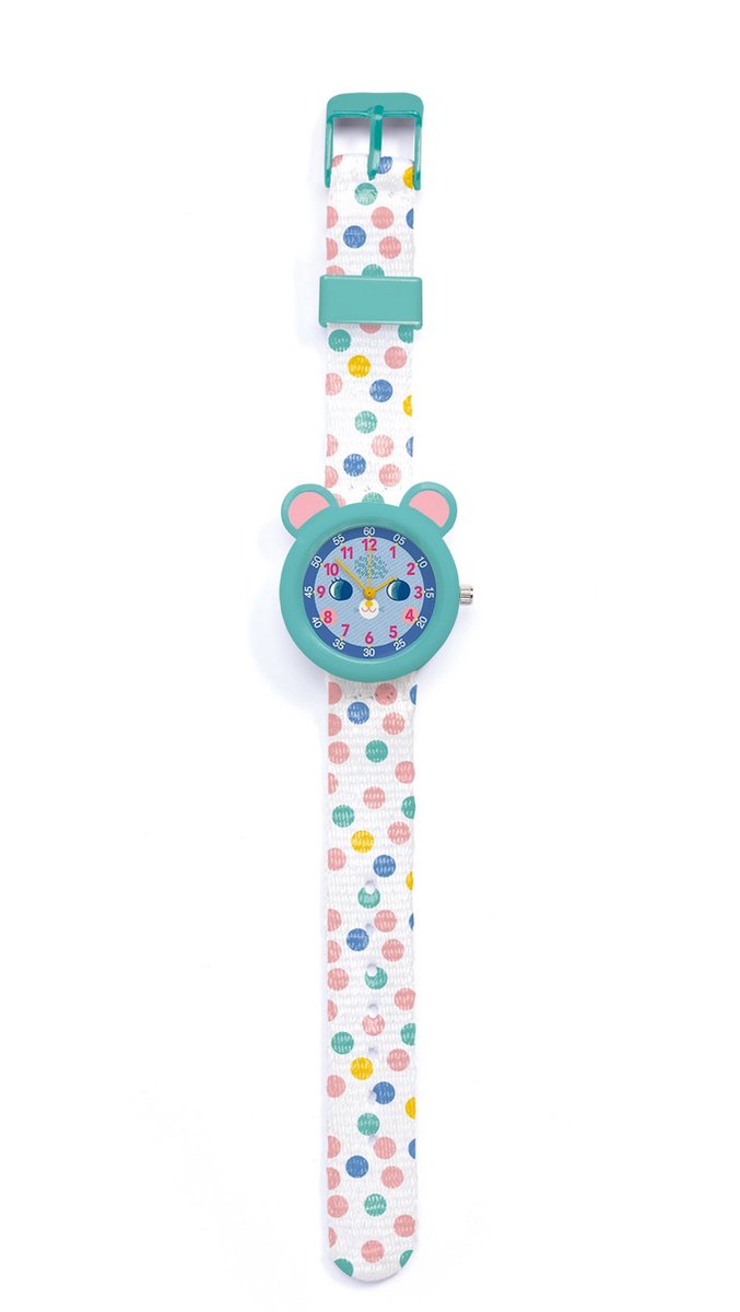Djeco horloges voor kinderen Mouse