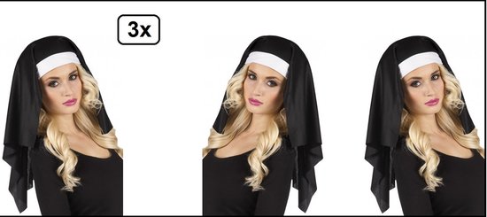 3x Bonnet Soeurs taille 59 - Fête sans thème carnaval
