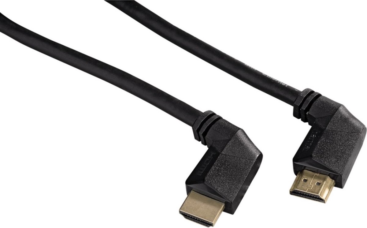 Hama high speed HDMI kabel ethernet gold 90GR 1.5m 3 ster
