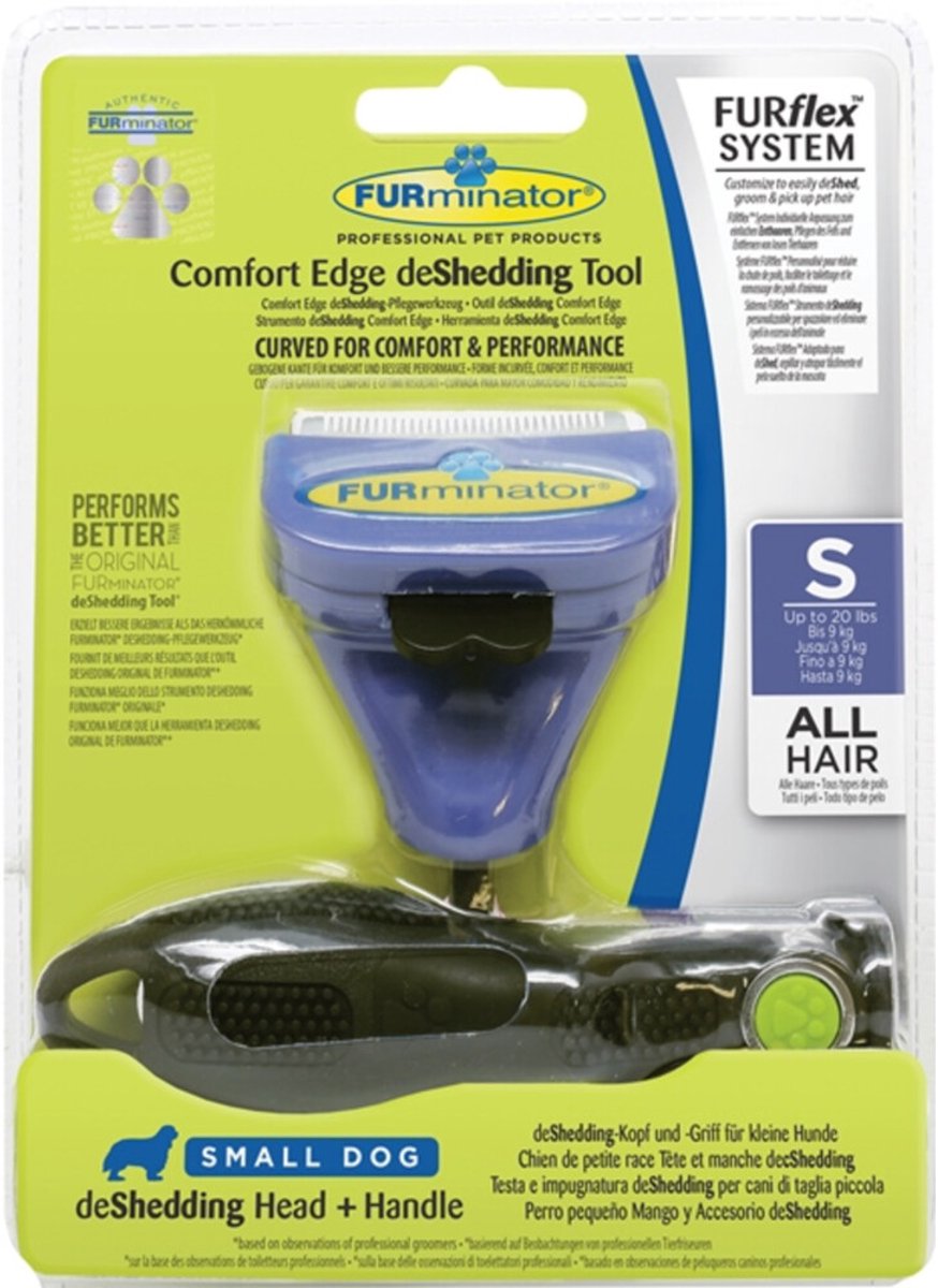 Furminator Furflex Deshedding Combo Dog Small