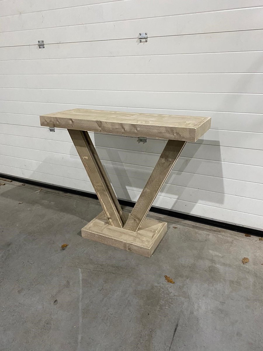 Sidetable Steigerhout Two