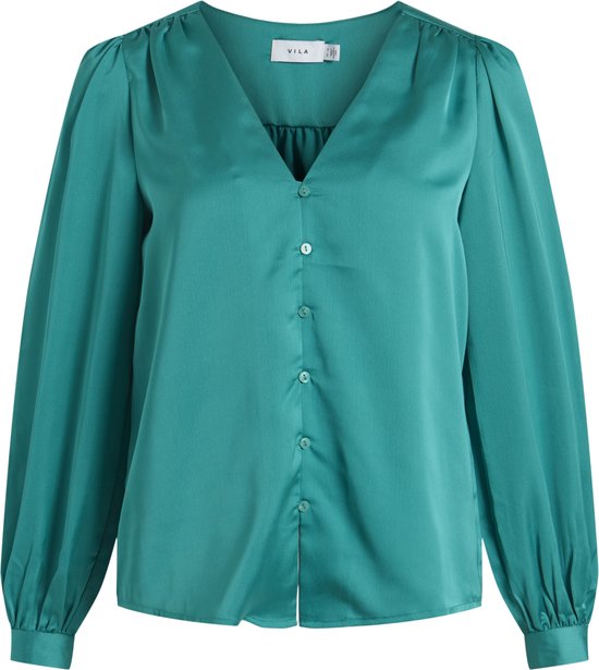 Foto: Vila blouse viellette v neck l s shirt su noo 14074530 alhambra dames maat w40