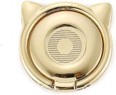 Ring de maintien Mobile Universel - Phone Ring Grip - Hand Ring Phone - oreille de chat - or