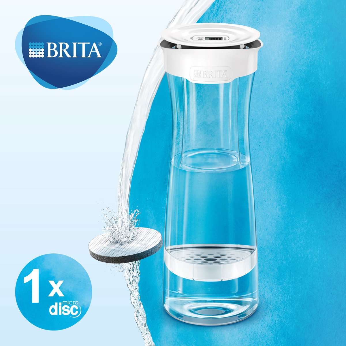 Brita Fill&Serve Filtre à eau pour robinet 1,3 L Graphite | bol.com