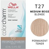 Wella Color Charm toner - T27 - Medium Beige Blonde