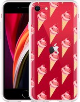 iPhone SE 2020 Hoesje Ice cream - Designed by Cazy