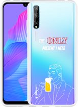 Huawei P Smart S Hoesje Only Present I Need Designed by Cazy
