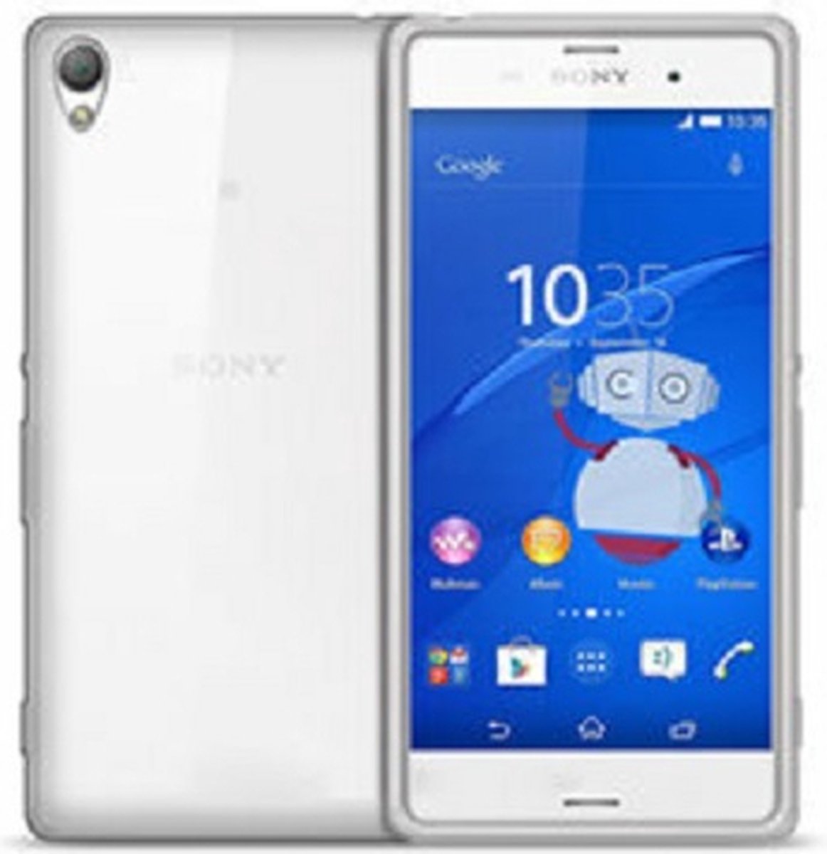 Sony Xperia Z4 Hoesje TPU Siliconen Transparant