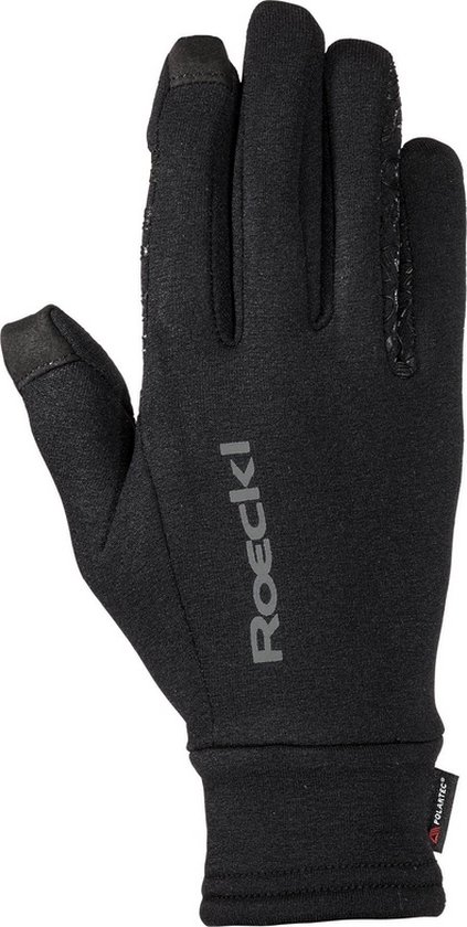 Handschoen Warwick polartec Black - 7.5 | Paardrij handschoenen