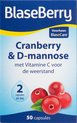 BlaseCare Cranberry Extract & Vitamine C - Supplement - 50 tabletten