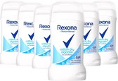 Rexona Motion Sense Cotton Dry Deodorant Stick - 6 x 40ml - Ethyl Alcohol Vrij - Deodorant Voordeelverpakking