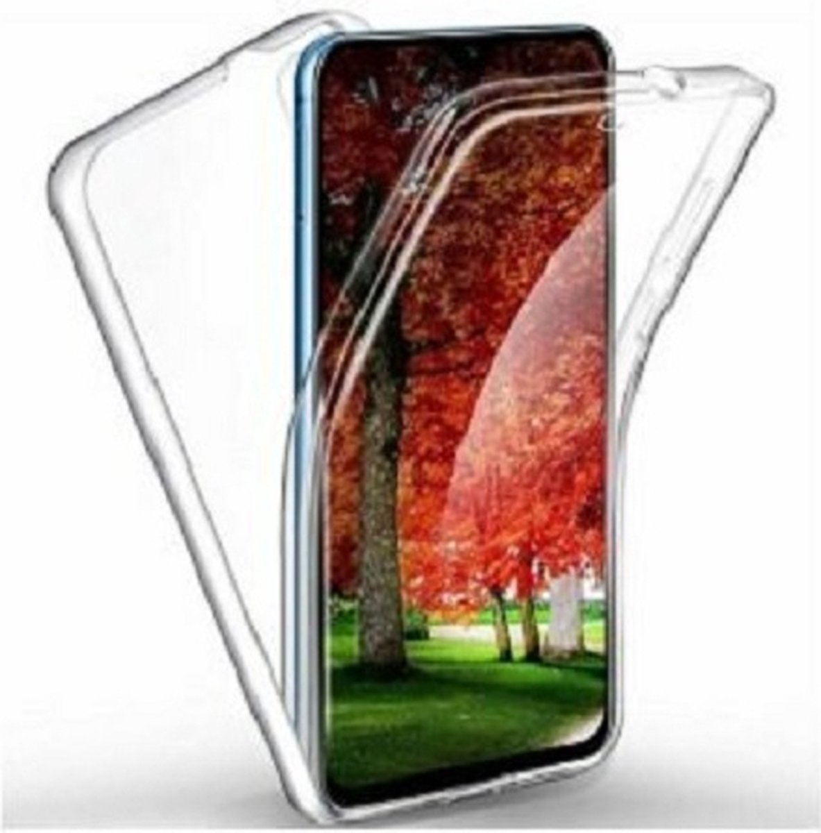 Samsung A2 Core Hoesje Siliconen TPU Transparant Full Cover