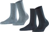FALKE Active Breeze 2-Pack koelingseffect duurzaam lyocell multipack sokken dames veelkleurig - Maat 39-42