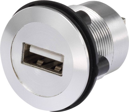 TRU COMPONENTS USB-02 USB-inbouwbus 2.0 Bus, inbouw USB-bus type A naar ...