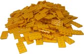 100 Bouwstenen 2x4 plate | Geel | Compatibel met Lego Classic | Keuze uit vele kleuren | SmallBricks