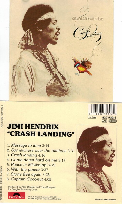 Crash Landing, Jimi Hendrix Muziek