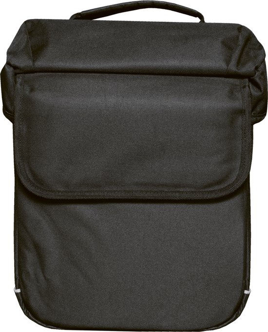 Greenlands Travel - enkele Fietstas - lichtgewicht - reflecterende bies - 25 l - Zwart