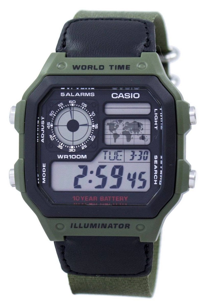 Casio horloge AE1200WHB-