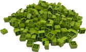 100 Bouwstenen 2x2 | Lime | Compatibel met Lego Classic | Keuze uit vele kleuren | SmallBricks