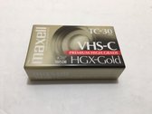 Maxell VHS-C HGX-GOLD TC-30 Premium High Grade (2 stuks)