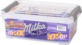 Mixxboxx Milka tablette de chocolat noix entières & Leo Go - 36 pièces - 1680g