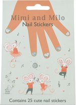 Mimi and Milo nail stickers